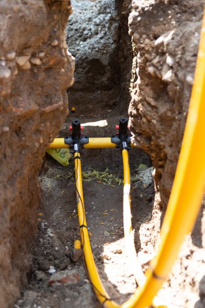 Propane Piping in Ashburn